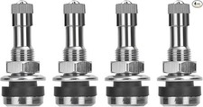 4 Pcs Metal Valve Stems Tire Valve Stems Outer Mount For Tubeless Tires Fits 0