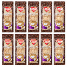 HEARTS Cappuccino Karamell 10 x 1kg Vorratspackung Instant Kaffeepulver