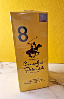 Beverly Hills Polo Club Woman 8 EDP 100 ml Damen Duft Zitrus Jasmin OVP