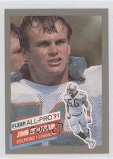 1991 Fleer All-Pro Blank Back John Offerdahl #14 fm0
