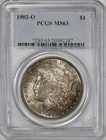 1902-O Morgan Silver $1 Dollar PCGS MS 63 Toned