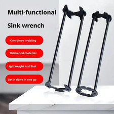 Multifunctional Sink Wrench Set, 2-Pack Basin and Faucet Wrench Tool with Fou