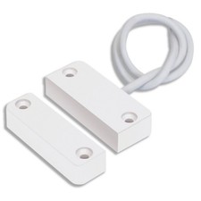 CONTATTO MAGNETICO ANTIFURTO CIA HILTRON C58 BIANCO 2 FILI PORTE FINESTRE