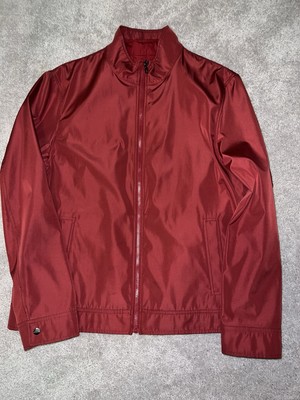 Michael Kors Red 3-in-1 Jacket W/ Removable Vest, Pockets, Double Zip Size L