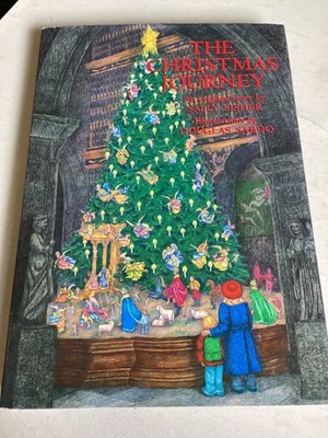The Christmas Journey Sally Fisher 1993 HC/DJ 1st/1st + 15 Piece Creche NF