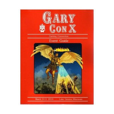 Gary Con Merch Gary Con X - Event Guide EX