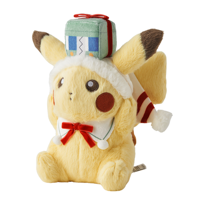 ポケモン Pokémon Holiday Blessings 2匹 Pokémon Center Plush Pikachu Holiday Blessings Christmas Doll