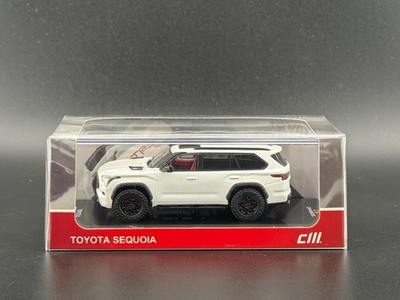 CM Model Toyota Sequoia Pearl White Limited Edition 1/64