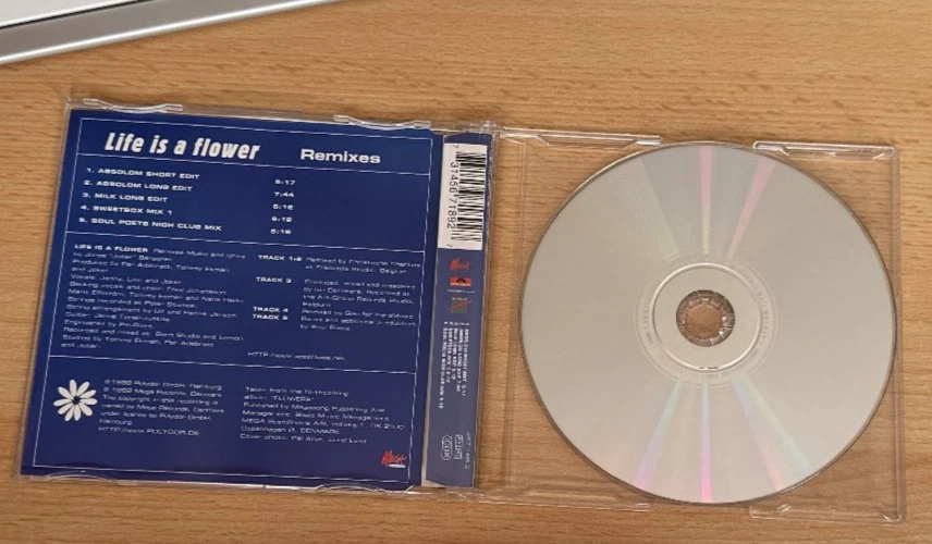 Ace Of Base ‎– Life Is A Flower (Remixes)  - Maxi CD - must have - Bild 3 von 4