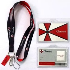 Resident Evil V ID Card with Neck Strap Accessory