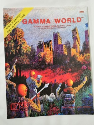 Gamma World - Rulebook #3002 Reprint B&W