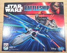 STAR WARS Battleship Board Game Disney Hasbro Gaming Complete 2014