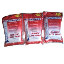 Pack of 3 Janitized Professional Series 10 Bags Designed To Fit Castex Lite Trac