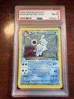 Pokemon Dark Blastoise Holo Rare Card 3/82 Pokemon PSA 8 NM-MT