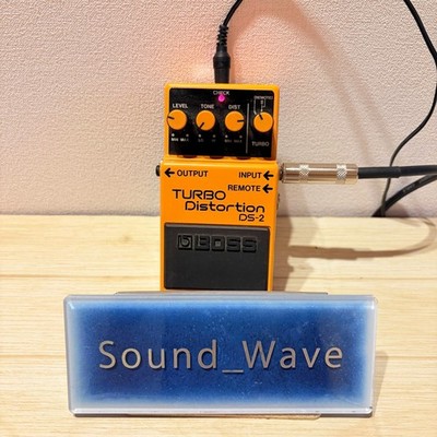 BOSS DS-2 Turbo Distortion Guitar Effect Pedal Tested Working Free Ship Japan