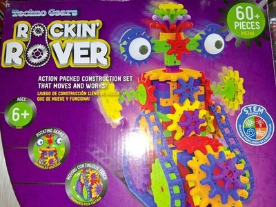 Techno Gears Wacky Robot & Aerotrax Plane Toy Building Kits Learning Journey NIB