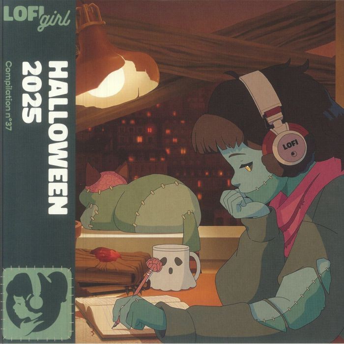 VARIOUS - Halloween 2025 - limited green opaque marbled vinyl 2xLP + sticker