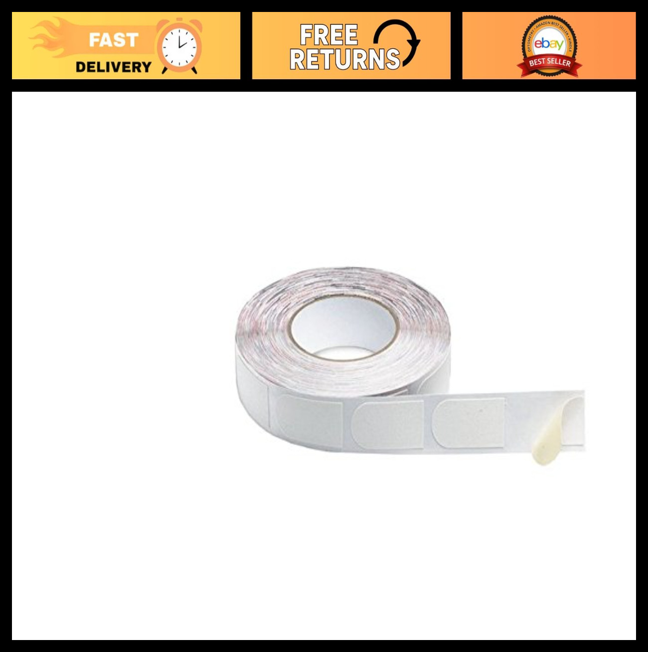 Textured Bowling Tape - White 1" x 500 Roll - Grip Enhancer for Bowlers