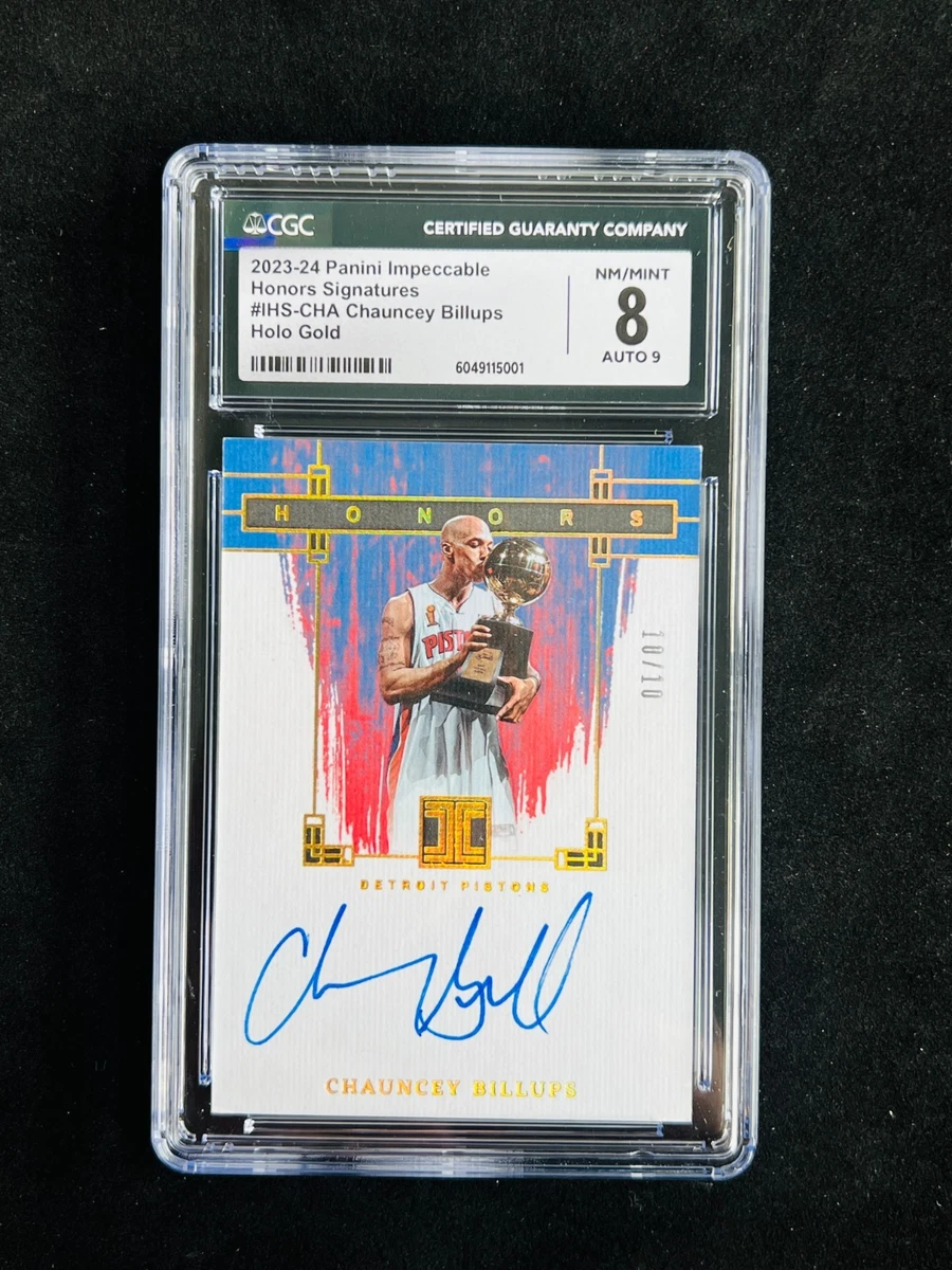 Chauncey Billups Basketball Sports Trading Cards & Accessories