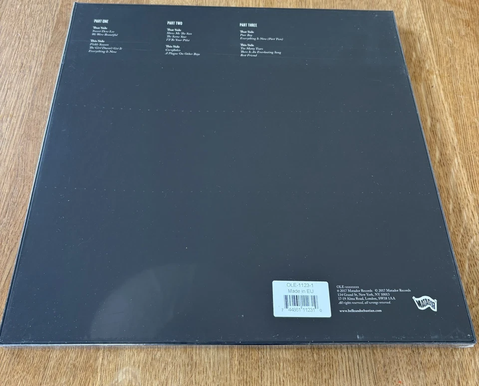 +++ LP-BOX Belle And Sebastian How To Solve Our Human Problems NEW OVP +++ - Bild 2 von 2