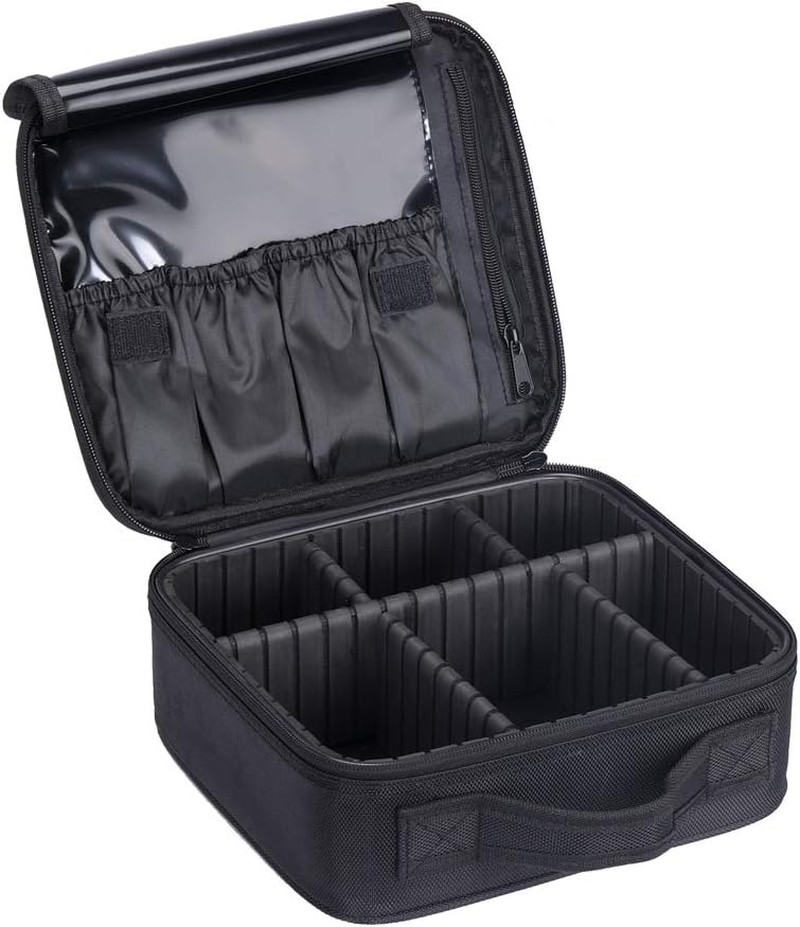 Borsa da toilette per pennelli da trucco impermeabile in pelle pu all'ingrosso s