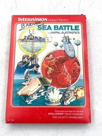 Vintage Intellivision Video Game Complete w/ Manual & Overlays Lot of 4 Untested