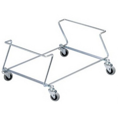 VK100= 3 Rollwagen Sammelcontainer für Einkaufskorb Korbstapelwagen fahr. Metall