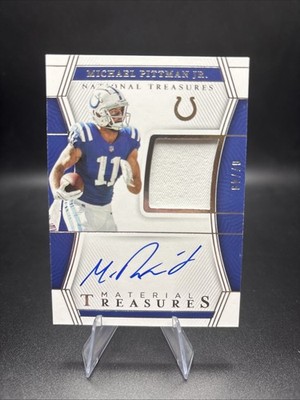 2022 National Treasures Michael Pittman Auto /49