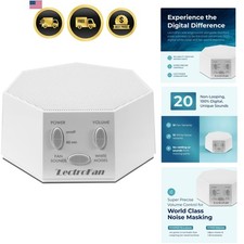 White Noise Machine Sleep Sound Machine for Bedroom Travel Study Compact