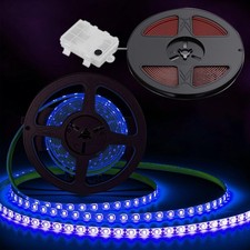 Marine LED Strip Lights with Battery Box for Pontoon Under Deck Lights, Batte...