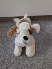 retired And Rare Jellycat Mishmash Tan & Cream Puppy