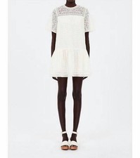 Ulla Johnson Gabi Mini Dress White