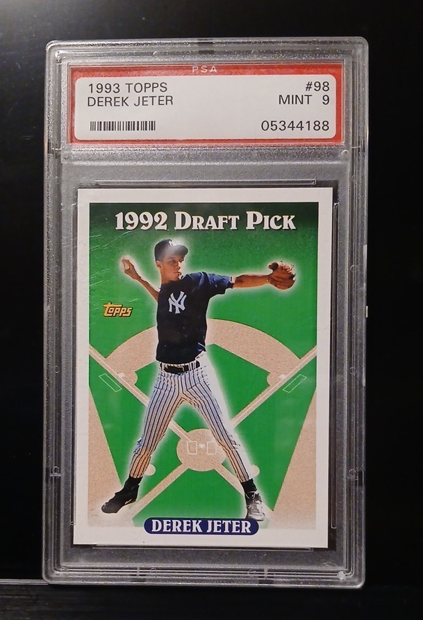 1993 Topps - Derek Jeter #98 (RC) PSA 9 rookie