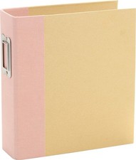 Simple Stories Sn p Binder 6"X8"-Blush