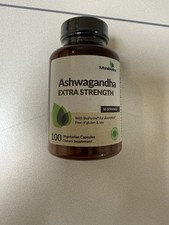 Ashwagandha Extra Strength Stress Mood Support 100 Capsules