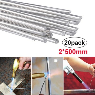 20x Aluminum Solution Easy Welding Flux-Cored Rods Wire Brazing Rod 2.0MMx500mm