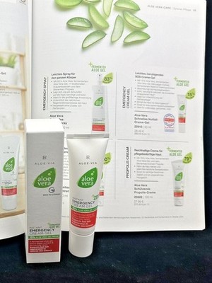 LR ALOE VERA  EMERGENCY Creme Gel - 30 ml / mit 15 % ALOE VERA - NEUES Produkt !