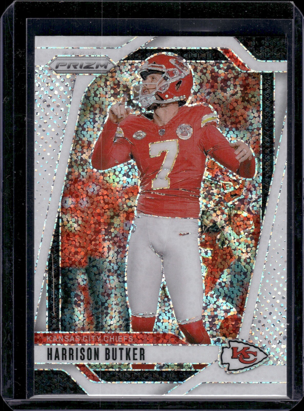 HARRISON BUTKER #144 2024 PANINI PRIZM FOOTBALL WHITE SPARKLE PRIZMS SP