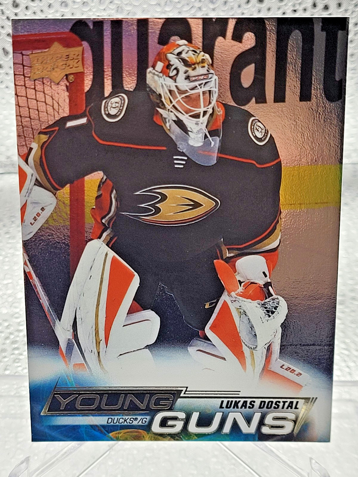 2022-23 Upper Deck Lukas Dostal Young Guns Silver Foil #203 Rookie RC