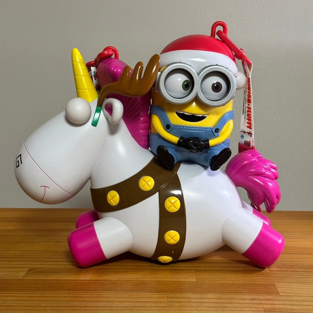 USJ Minions Popcorn bucket Figure Minion fluffy unicorn