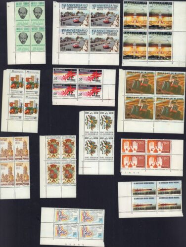 MEXIKO 1977 BLOCKSÄTZE 1154-1159, C533-C539, C540-C547, C548-C552 POSTFRISCH MNH - Bild 3 von 3