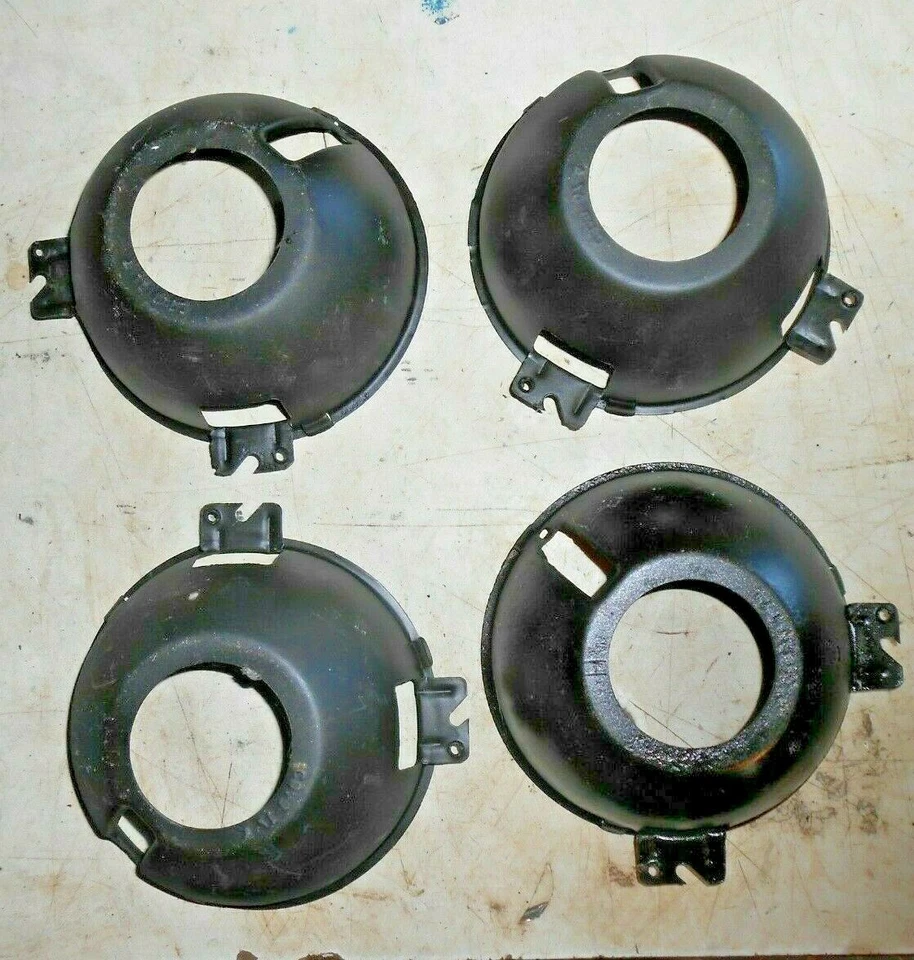 Conjunto de baldes de faróis C8AB Ford Mustang Cougar 1968 1969 1970 fabricante de equipamento original - Imagem 2 de 2