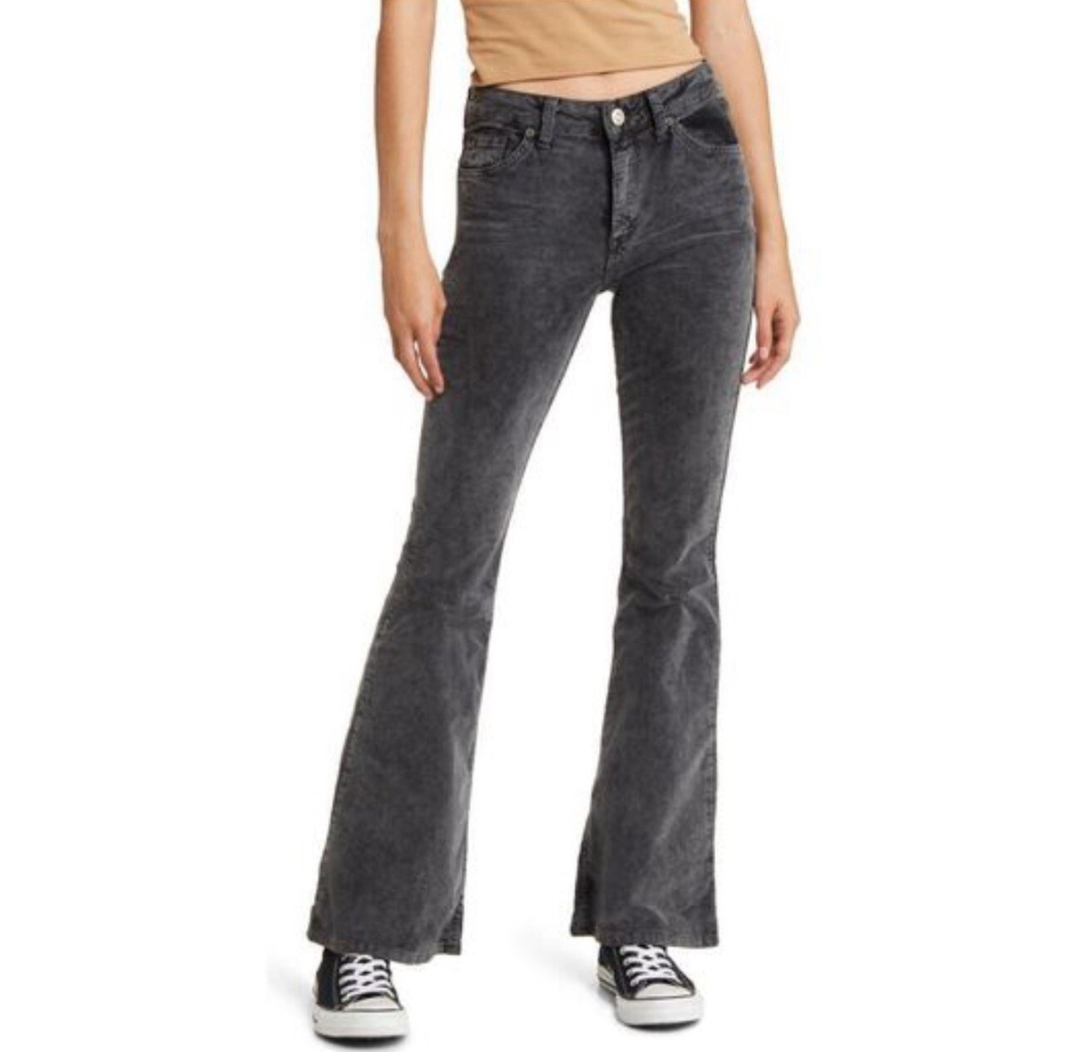 パンツ 2000's denim corduroy docking flarepants Girls' Corduroy Flare Pant For Girls | Factory