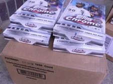 2021 Topps Chrome HOBBY Baseball 4 Box LOT -  2 autographs/bx {8 Autos} 