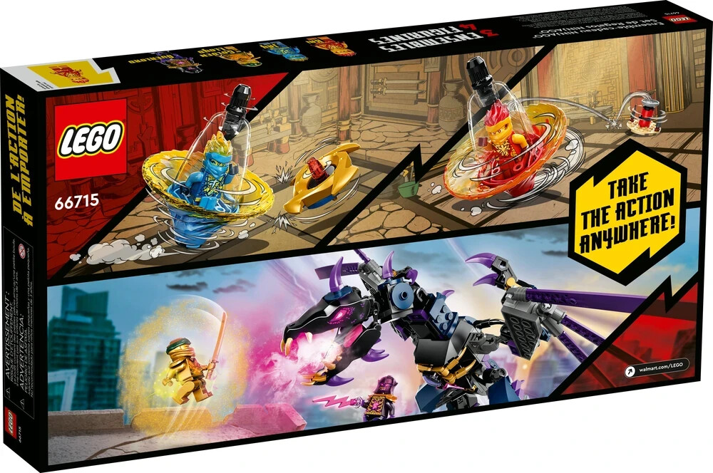 LEGO 66715 Ninjago Gift Set 3in1 Walmart Exclusive (71742, 70688, 70690) - New! LEGO 66715 Ninjago Gift Set 3in1 Walmart Exclusive (71742, 70688, 70690) - New!