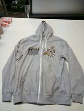 Fruit of the Loom Mens Regular Size Large Gray Long Sleeve Full Zip HoodieJacket