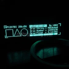 GP1294 256x48 VFD Display Vacuum Fluorescent Display Disassembled from Car Radio