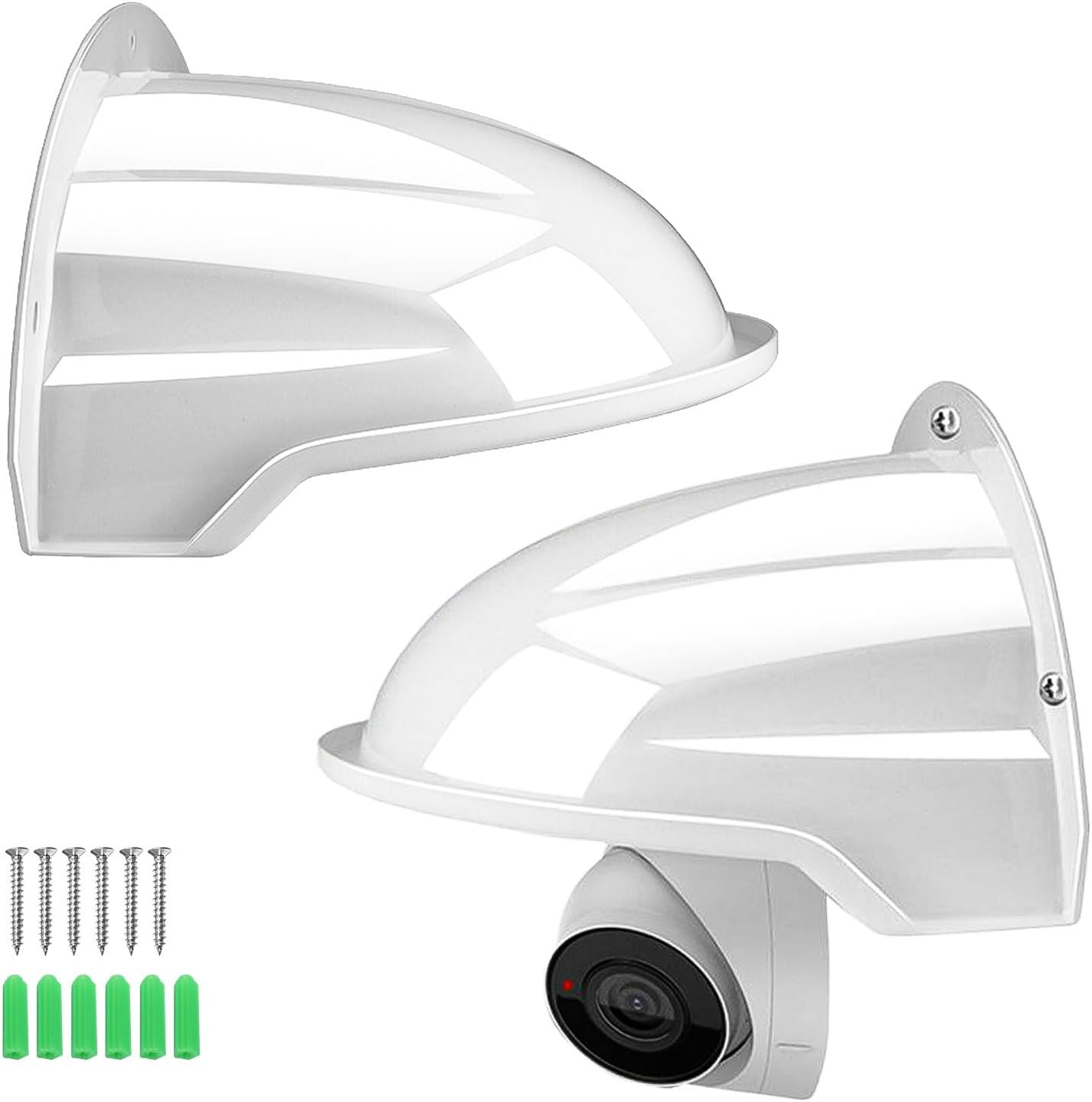Protection Caméra Extérieure Anti-Poussière Lot de 2 Boîtiers Moniteur