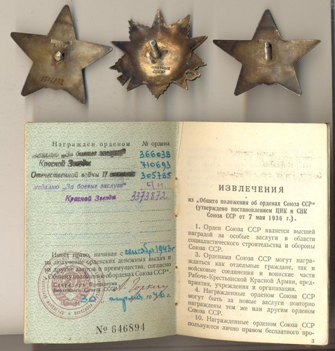 Bandiera stella russa sovietica medaglia ordine distintivo rosso documento Budapest (#1975) - Foto 6 di 10