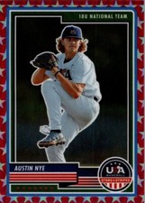 AUSTIN NYE 2017 Panini USA Stars & Stripes Red Star #13 Vanderbilt Commodores